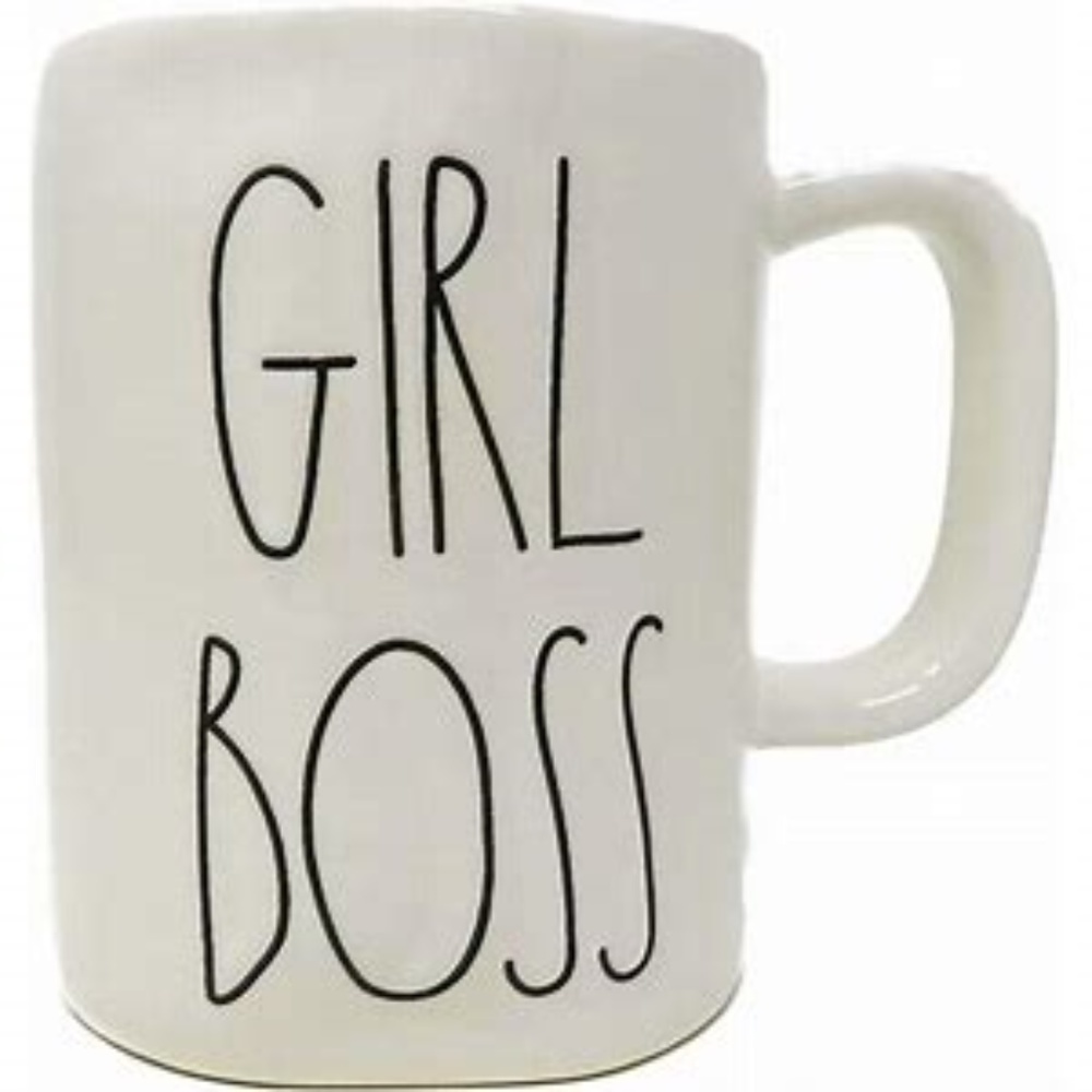 NEW RAE DUNN GIRL BOSS COFFEE MUG - Picture 1 of 4
